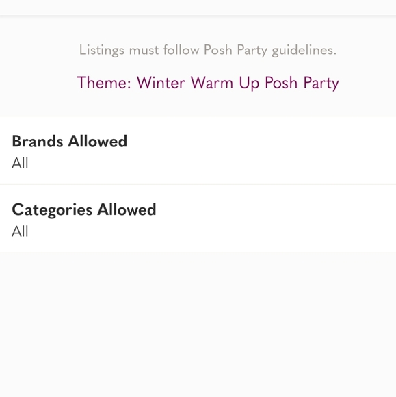 Winter Warm Up Posh Party 12/19/2024 - Picture 2 of 3